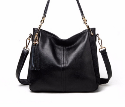 Bolso de Cuero Cruzado